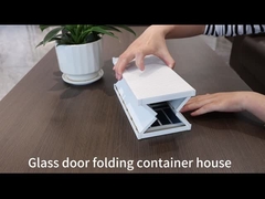 Grande Container Folding House EUA Habitação Multifuncional