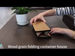 Casa pré-fabricada modular dobrável do recipiente da casa pré-fabricada do escritório