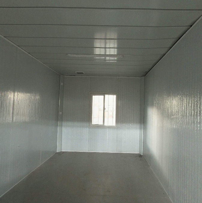 O recipiente modular portátil da casa do escritório do local galvanizou o OEM portátil pré-fabricado de aço da cabine