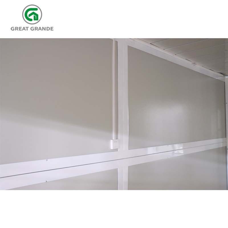 A casa de dobramento pré-fabricada do recipiente do móbil portátil é apropriada para o canteiro ou o exército de obras