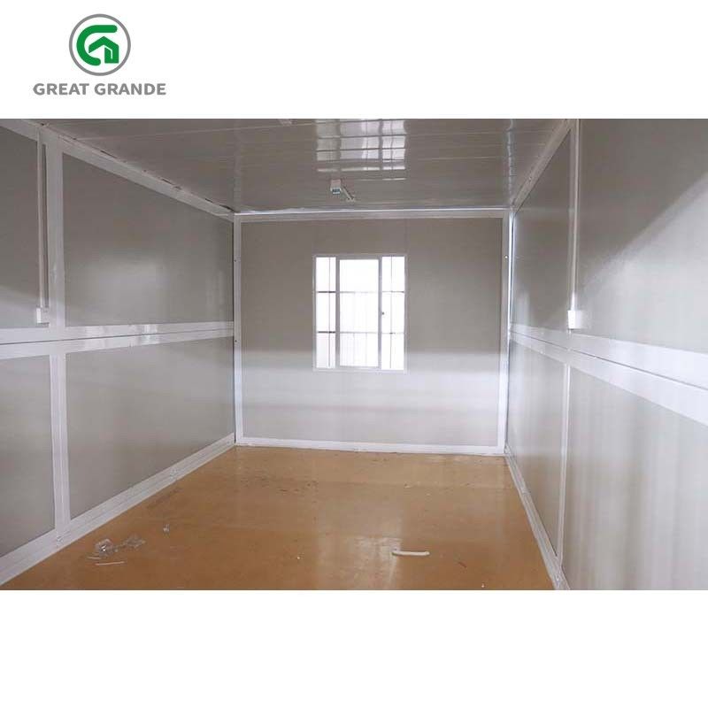 A casa de dobramento pré-fabricada do recipiente do móbil portátil é apropriada para o canteiro ou o exército de obras