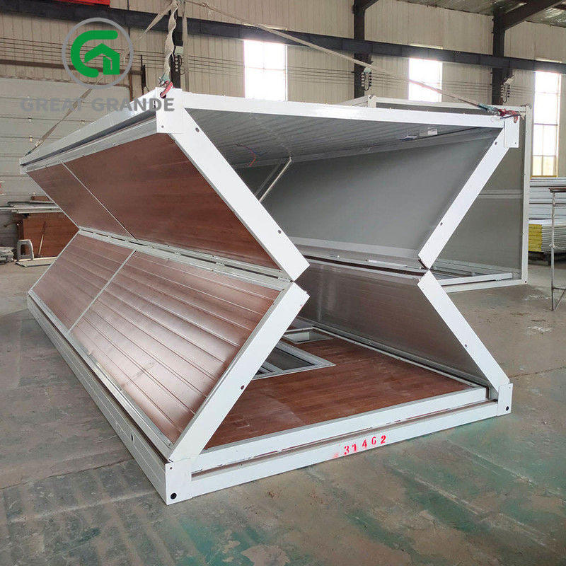 O recipiente modular portátil da casa do escritório do local galvanizou o OEM portátil pré-fabricado de aço da cabine
