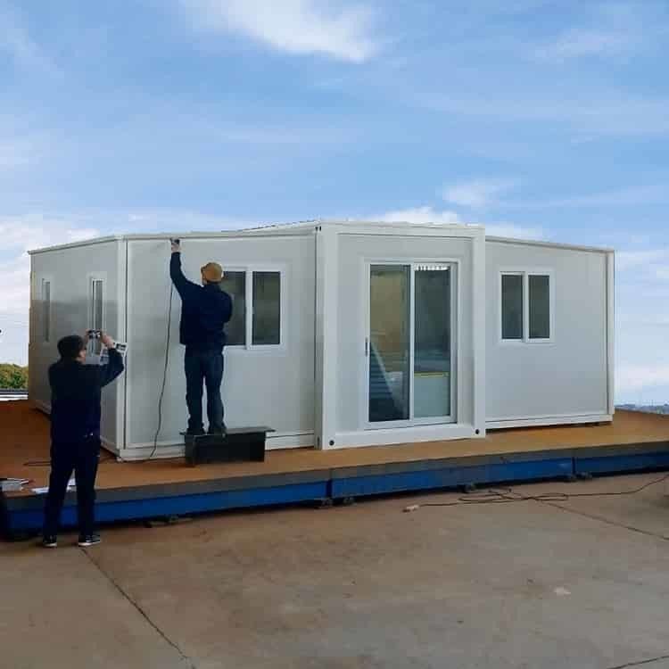 ODM Inovadora Casa Prefabricada Expansível Eficiente Alta superior 2.46 ~ 2.59m Interior
