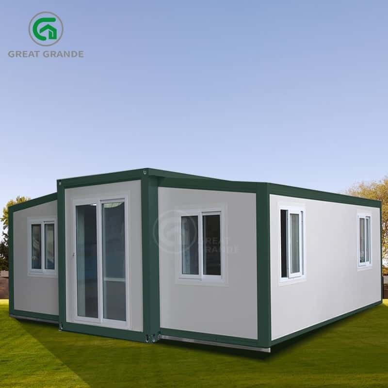 20FT casa expansível Container fabricante fácil de mover três em uma variedade de cores