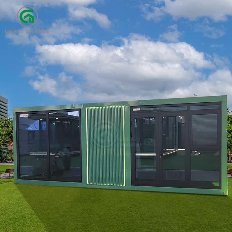 20FT Portátil Casa expansível conveniência conforto quadro de aço galvanizado painéis de parede compostos