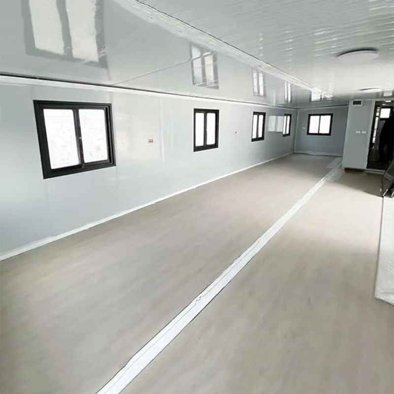 20FT Casas Prefabricadas Portáteis Fabricante Casas Prefabricadas EPS painéis sandwich de piso de couro
