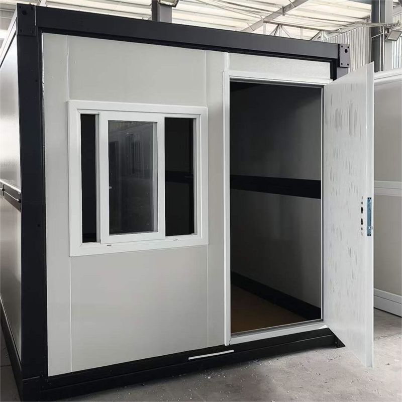 20ft Fold Out Container House Fabricante Tubos quadrados Aço galvanizado Instalação rápida