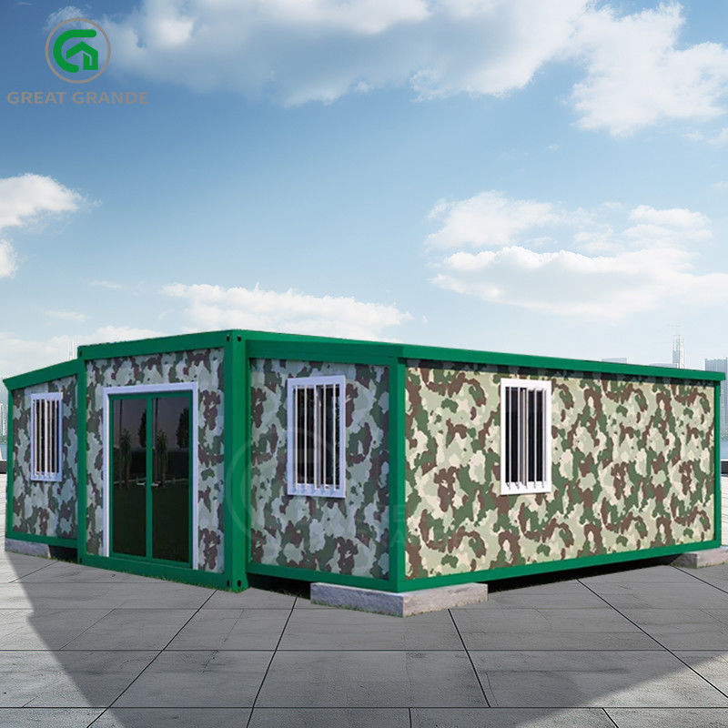 Casa pré-fabricada expansível Side Top T50 Eps Board Outdoor Height 2.86m Madeira ou Personalização