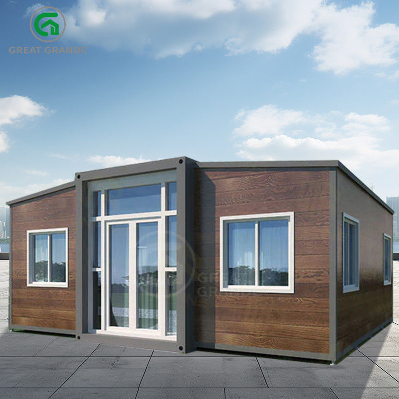 Casa pré-fabricada expansível Side Top T50 Eps Board Outdoor Height 2.86m Madeira ou Personalização