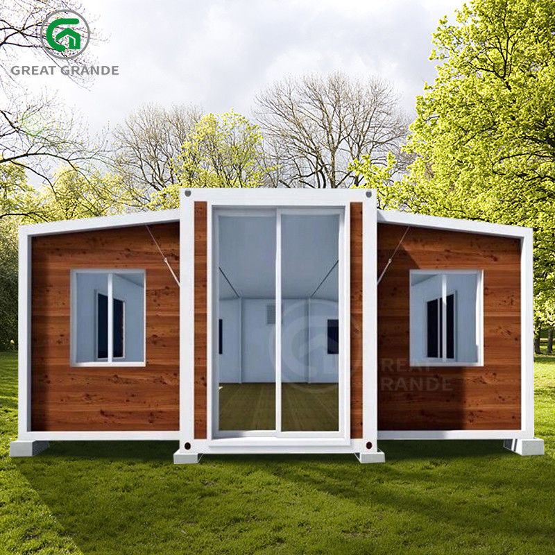 Apoio à personalização Transformável habitação portátil de ambos os lados piso de madeira de bambu