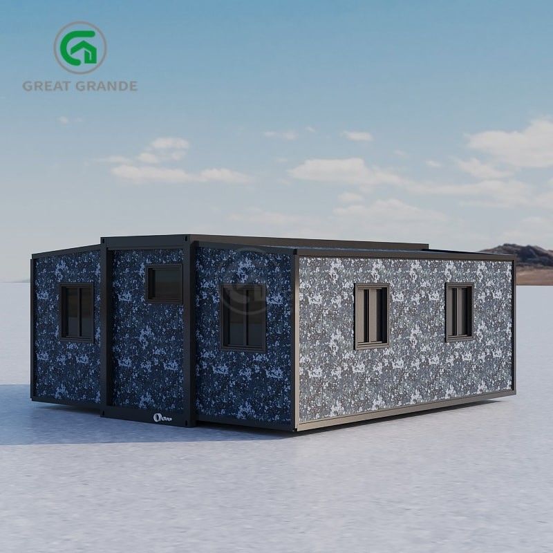 1.0 KN/M2 Carga Casa de contêineres expansíveis personalizados Piso de acesso elevado com estrutura de aço galvanizado