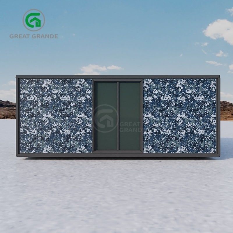 1.0 KN/M2 Carga Casa de contêineres expansíveis personalizados Piso de acesso elevado com estrutura de aço galvanizado