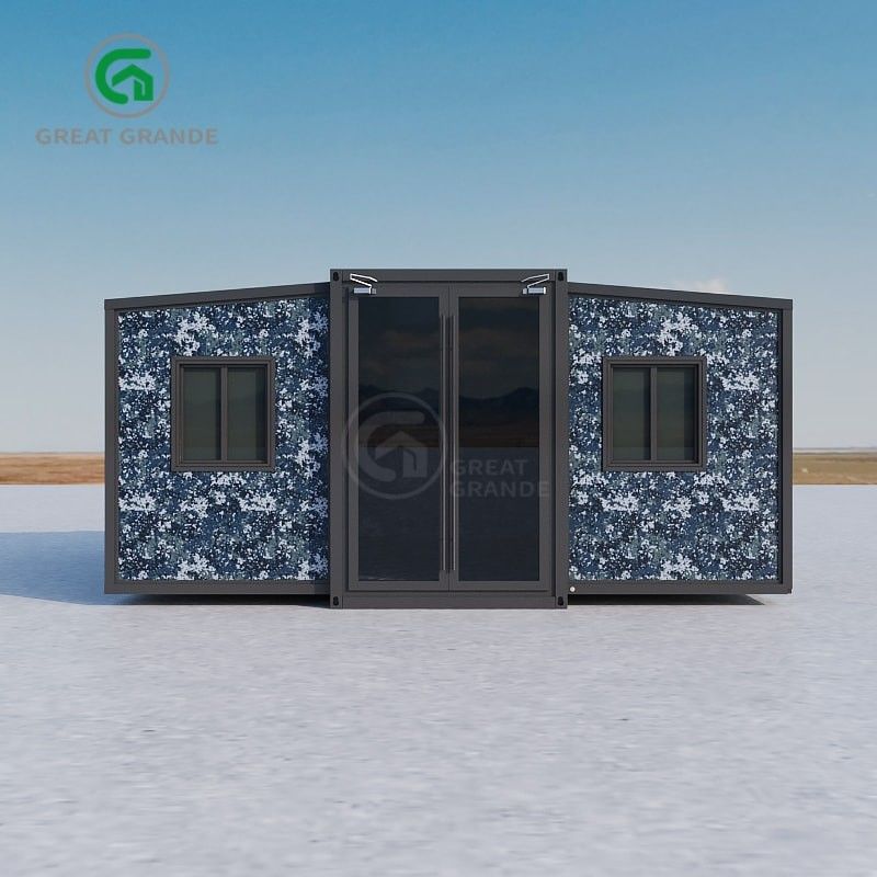 1.0 KN/M2 Carga Casa de contêineres expansíveis personalizados Piso de acesso elevado com estrutura de aço galvanizado