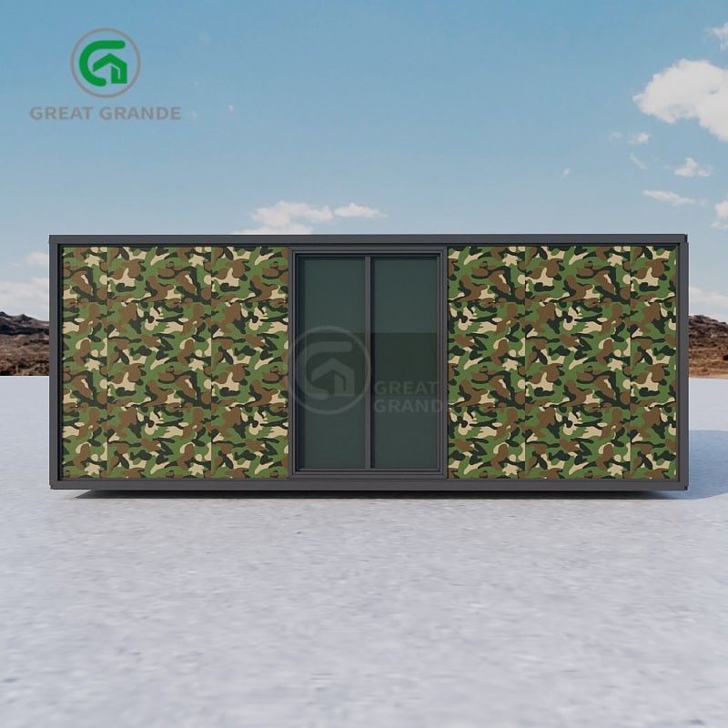 Casas expansíveis 5600 mm * 6300 mm * 2250 mm Espaço interno Instalação rápida