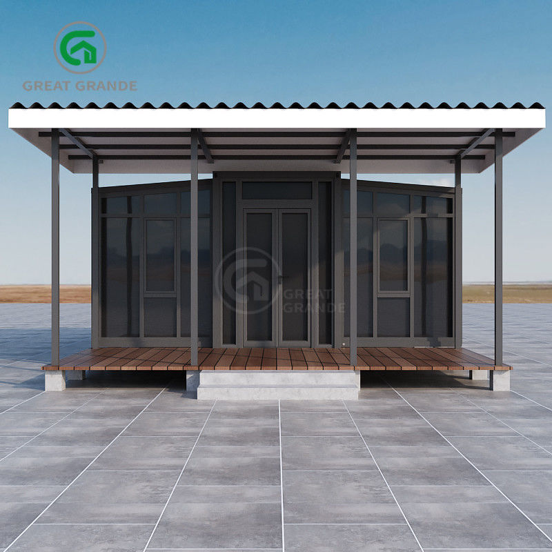 Casa pré-fabricada expansível Resistente a intempéries Valor R 2.95K.m/W Conveniente transporte