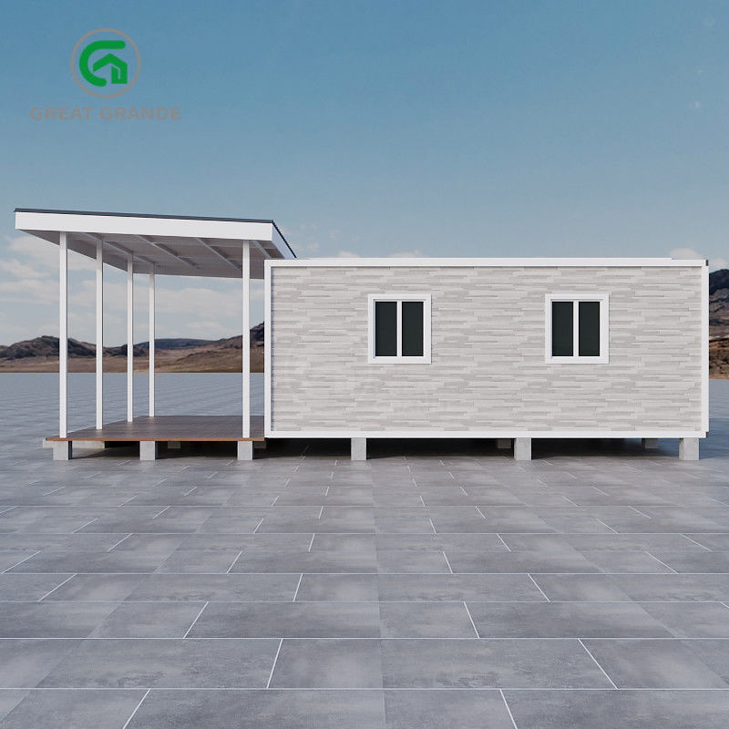 Casa pré-fabricada de design elegante com vantagens principais e exteriores personalizados