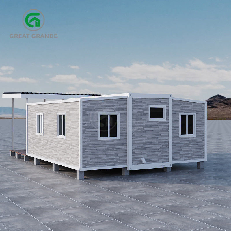 Casa pré-fabricada de design elegante com vantagens principais e exteriores personalizados