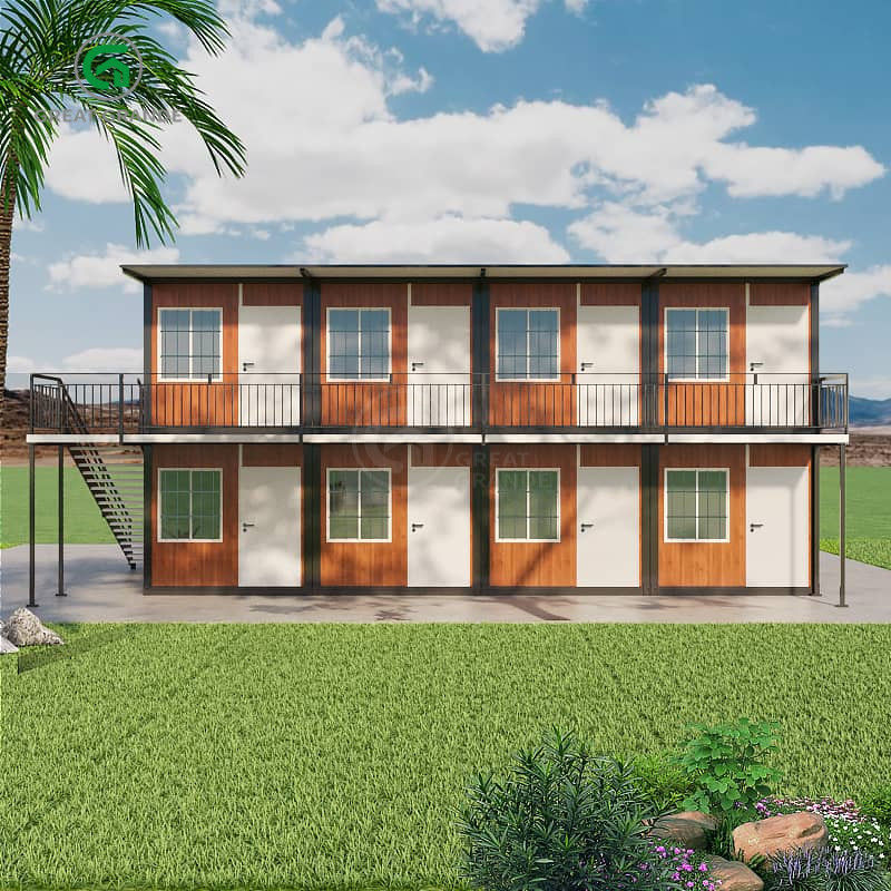 20ft Construção Container House Fábrica Dormitório dos trabalhadores Instalação rápida