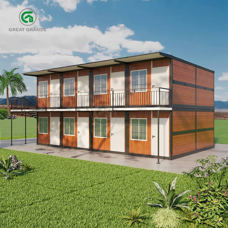 20ft Construção Container House Fábrica Dormitório dos trabalhadores Instalação rápida