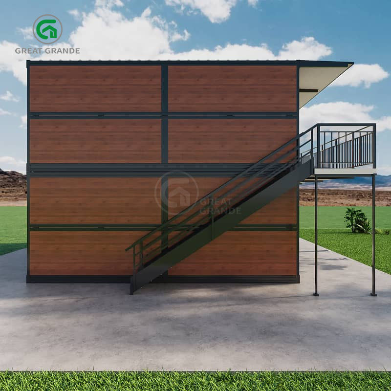 20ft Construção Container House Fábrica Dormitório dos trabalhadores Instalação rápida