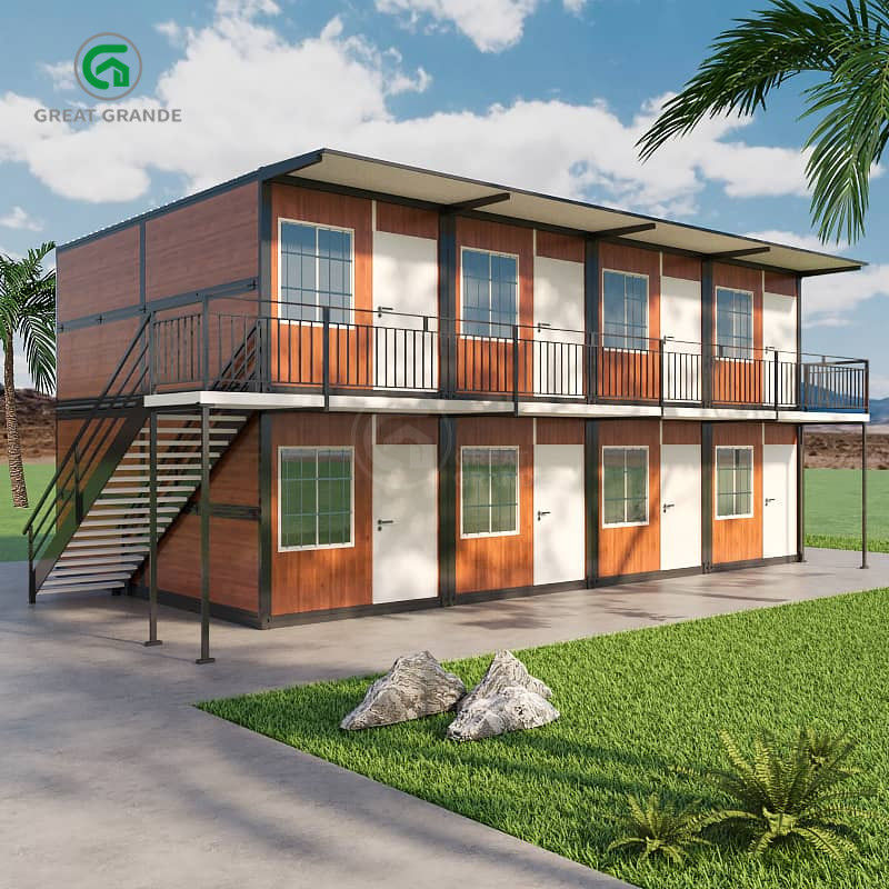 20ft Construção Container House Fábrica Dormitório dos trabalhadores Instalação rápida