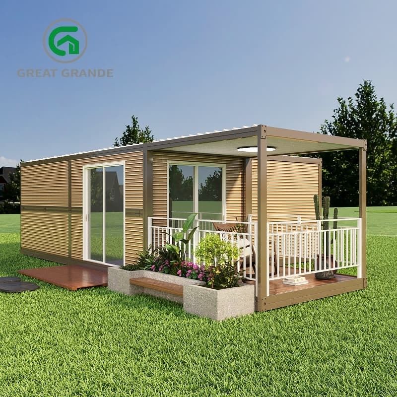 Energia- Características Para Container dobrável Casa Atende a Padrões Internacionais Rigorosos Portas Pré-Installadas