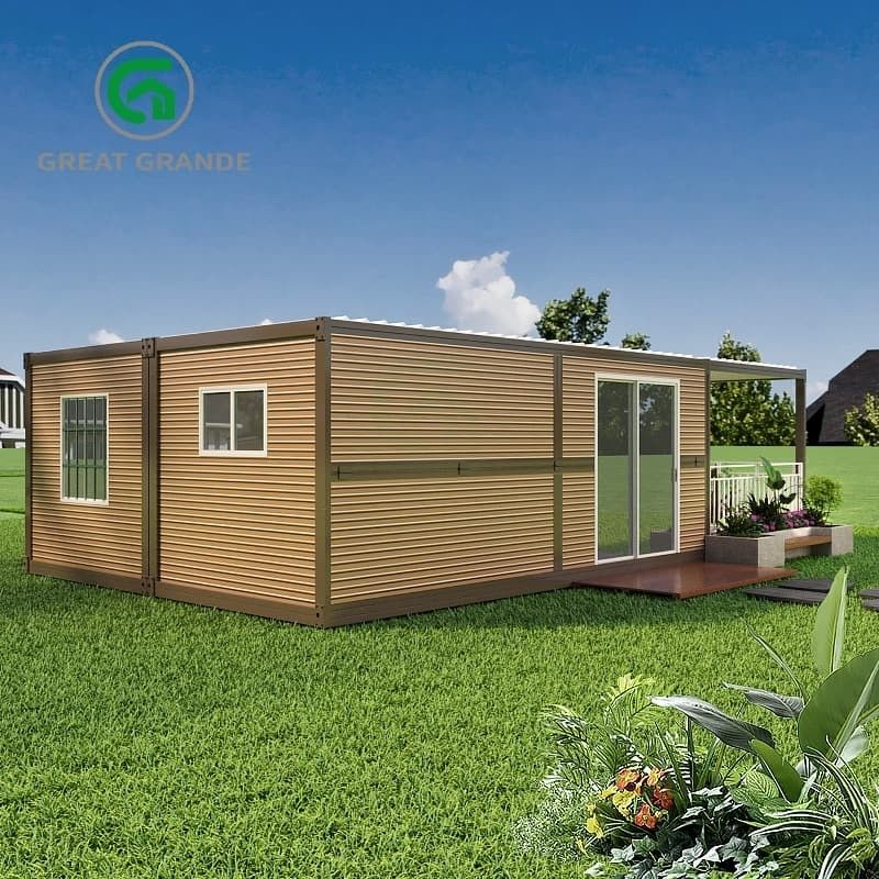 Energia- Características Para Container dobrável Casa Atende a Padrões Internacionais Rigorosos Portas Pré-Installadas