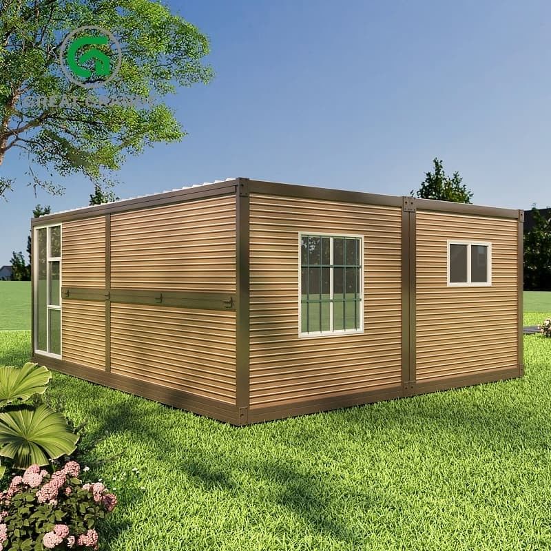 Energia- Características Para Container dobrável Casa Atende a Padrões Internacionais Rigorosos Portas Pré-Installadas